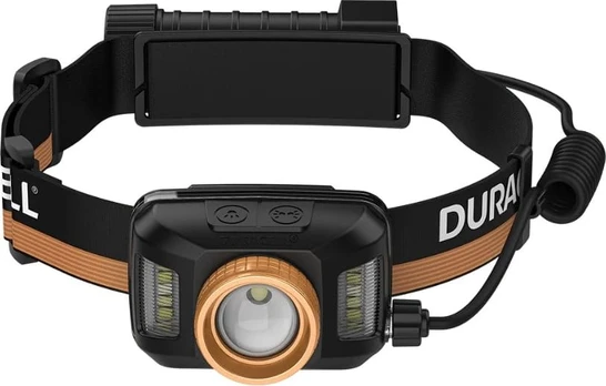 Duracell DH1500R Headlamp juodas, oranžinis