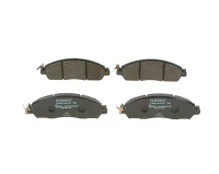 BOSCH 0 986 424 837 Brake pad set kaina