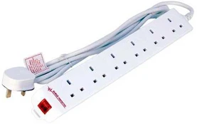 Listwa zasilająca MicroConnect 6-way UK Surge Protected