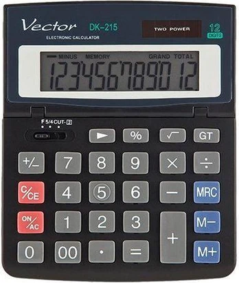Casio VECTOR KAV DK-215 skaičiuotuvas