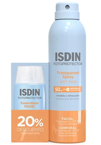 Isdin SPF50 Face and Body Sunscreen, 2 vnt.