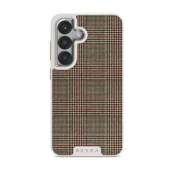Favorite Coat - Plaid Samsung Galaxy S25 Plus Case, Elite Light (Magnetic) / Silver