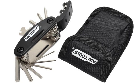 AW-Tools AWTOOLS DVIRAČIO RAKTŲ KOMPLEKTAS MULTITOOL 15w1