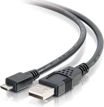 USB C2G USB-A – microUSB kabelis 2 m Juodas (27365)