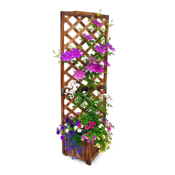 Gėlių dėžė su grotelėmis 180 cm