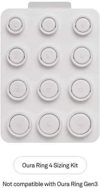 Oura Ring 4 sovitussormussetti