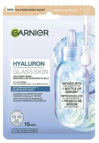 Garnier Pure A Mascarilla Glass Skin