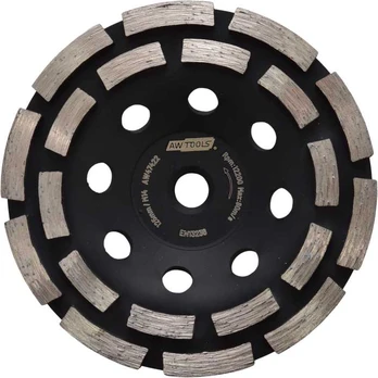 AW-Tools AWTOOLS DEIMANTINIS DISKAS BETONO ŠLIAVIMUI SEGMENTINIS M14 / 125mm