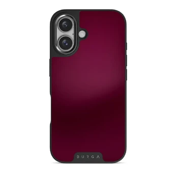 Dark Cherry - iPhone 16 Case, Elite Dark (MagSafe) / Gunmetal