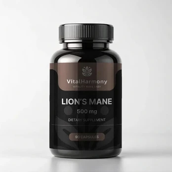 VitalHarmony Lion’s Mane 500 mg - 90 kapsulių