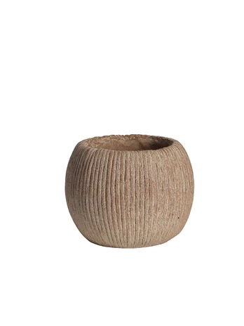Gėlių vazonas Domoletti BTP05B, cementas, rudas
