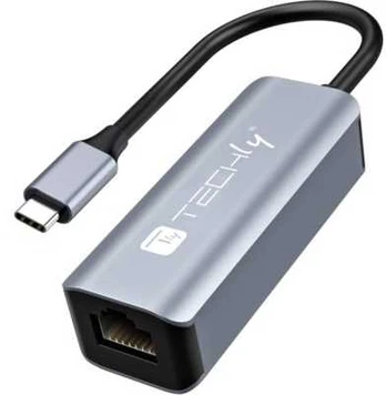 Techly USB 3.1 Typ C auf RJ45 Adapteris
