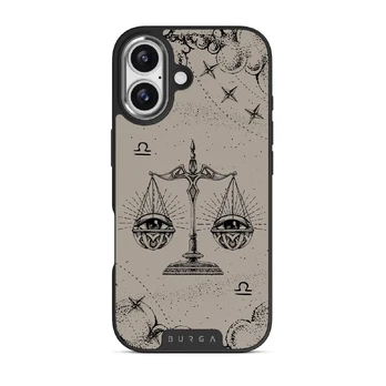 Libra - iPhone 17 Case, Elite Dark (MagSafe) / Silver / Nude