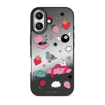 Side Quest - iPhone 17 Case, Elite Mirror Dark (MagSafe) / Silver