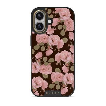 Desert Rose - iPhone 17 Case, Elite Dark (MagSafe) / Gold