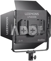 Godox LP400BI Black Litemons Bi Color LED Panel Light 40WS kaina