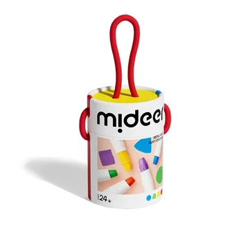 Mideer šilkinės kreidelės - 24 spalvos
