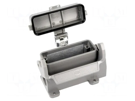Enclosure: for Han connectors | Han A | size 16A | with latch | M20