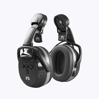 Apsauginės ausinės šalmui su bluetooth HELLBERG