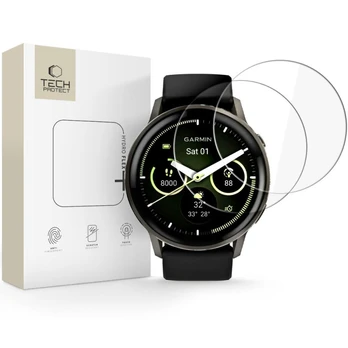 Ekrano apsauga Garmin Venu 4 (45 mm) laikrodžiui "Tech-Protect Hydro flex 2-Pack"