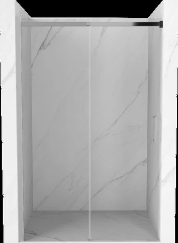 Dušo durys Mexen Omega, 100 cm x 190 cm, chromo