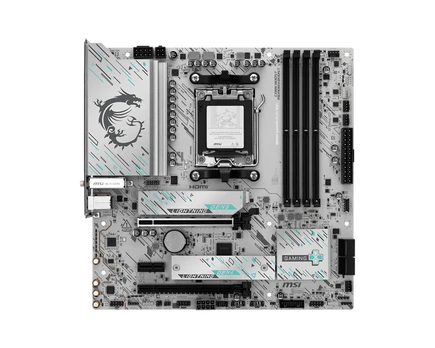 MSI B850M GAMING PLUS WIFI | Processor family AMD | Processor socket AM5 | DDR5 | Supported hard disk drive interfaces SATA, M.2