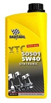 Bardahl 1 Ltr. Xtc 5W40 Syntronic 50501