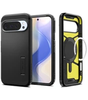 Dėklas Spigen „Tough Armor MagSafe“, juodas – „Google Pixel 10 Pro XL“