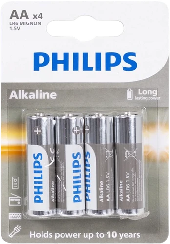 Bateria alkaliczna Philips LR06 4vnt./bl.