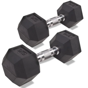 Šešiakampis hantelis Prove Hexagon 9kg (1vnt)