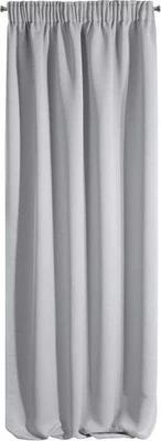 Naktinės užuolaidos Parisa, sidabro, 135 cm x 270 cm kaina