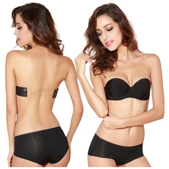 Bardot tipo push-up liemenėlė, juoda, C