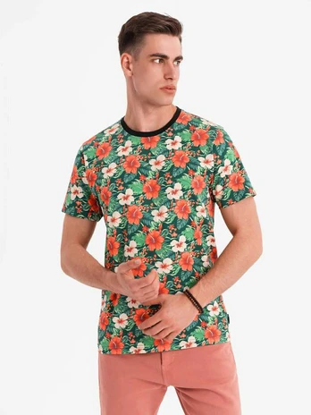 t-shirt for men - juodas