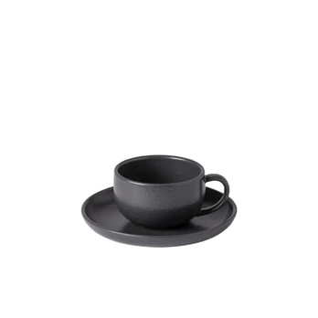 Costa Nova Puodelis su lėkštele PACIFICA GREY (220 ml)