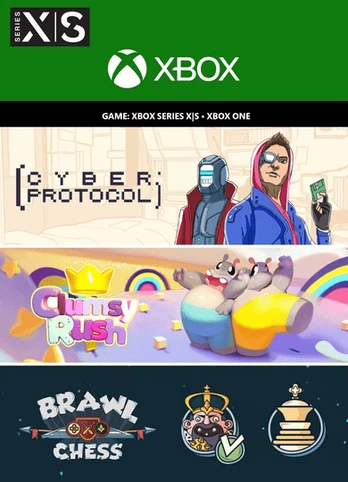 Cyber Protocol + Clumsy Rush + Brawl Chess Xbox