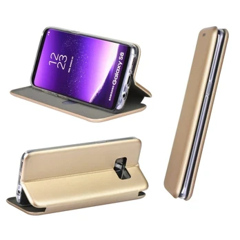 Reach Dėklas Book Elegance Xiaomi Redmi Note 12 5G/Poco X5 5G auksinis