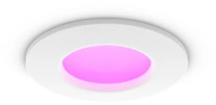 Philips Hue WACA Slim downlight S (90mm) Baltas