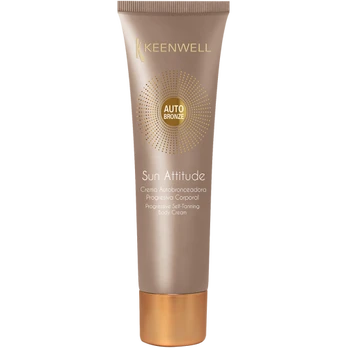 KEENWELL SUN ATTITUDE Savaiminio įdegio kremas kūnui, 120 ML