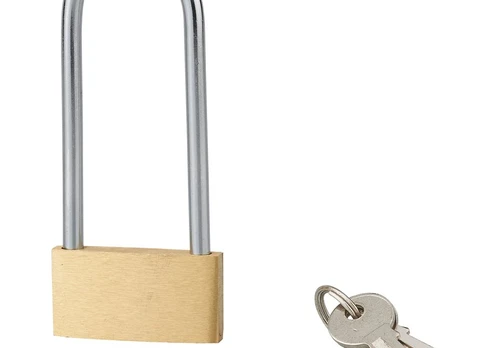 Pakabinama spyna SERRUPRIX Basic, 2 raktai, žalvarinė, 40 mm, THIRARD 970140