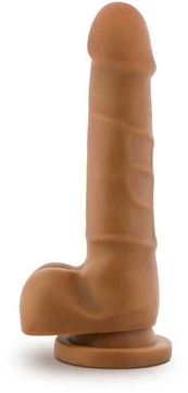 Blush Dr. Skin Model 7.75" Intimate Machine with Suction Cup Mocha