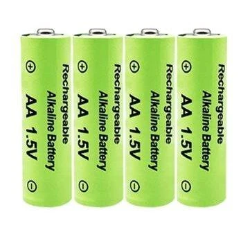 4 vnt - AA kraunami akumuliatoriai 3800 mAh talpos