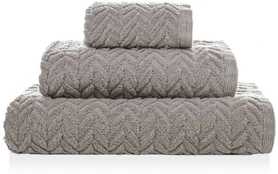 Rankšluostis CHEVRON pilkos spalvos 95x150 Sorema kaina