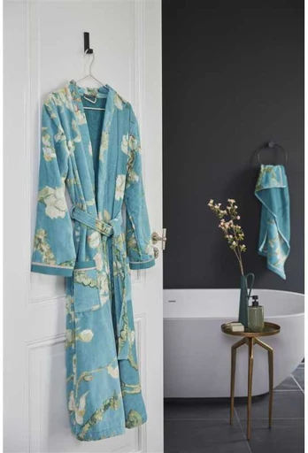 Chalatas Van Gogh Blossom Mėlyna Chalato dydis - XL