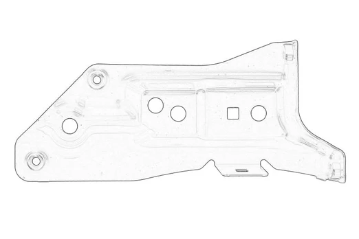 Sparno montavimo komplektas 8P0 821 136A