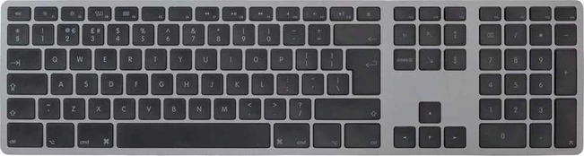 Matias klaviatūra Mac USB-C Space Gray