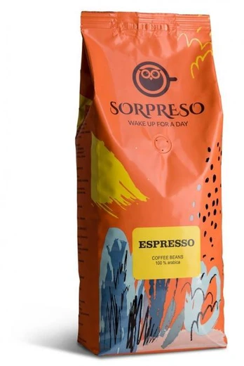 Kavos pupelės SORPRESO ESPRESSO (1kg)