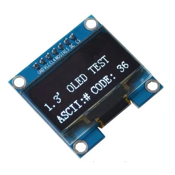 OLED 1.3' ekranas (Baltas)