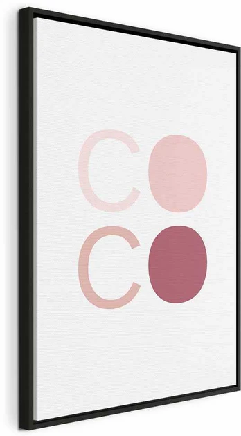 Artgeist Paveikslas - Rožinė Coco (1 Part) Vertical