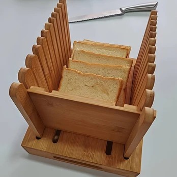 bambukinė duonos pjaustyklė