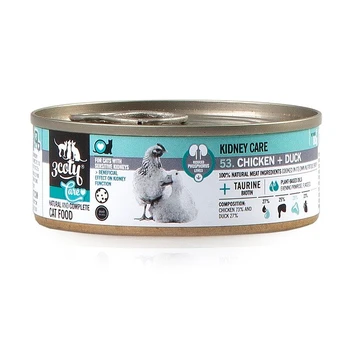 3Coty CHICKEN + antiena Care for cats with sensitive kidneys 80g